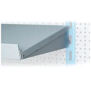 Unior Étagère Grise 1000mm avec Supports 990shelf pour Bureaux - Installation Facile pas cher
