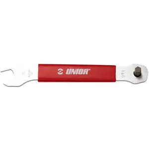 Unior Clé de pédale 3 en 1 1620/2p avec clé ouverte 15 mm et hexagonale 8 mm et 6 mmVendu paramazon