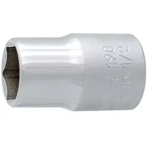 Unior Douille 1/2' 28mm en Acier Chrome Vanadium Chromé - Résistante et Durable pas cher