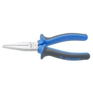 Comparateur de prix : Unior 607878 607878-Alicate Punta Plana Larga 140 mm Serie 472/1BI Homme, Bleu-Bleu, 1.6cm