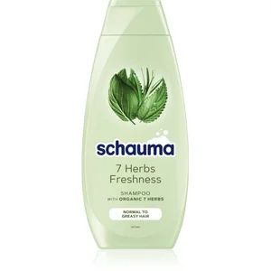 Comparateur de prix : Schwarzkopf Schauma 7 Herbs shampoing aux herbes pour cheveux normaux à gras 400 ml