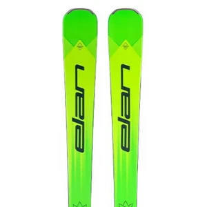 Elan Pack De Skis Alpins Ace Scx Fusion X + Emx 12.0 Gw Fus X Blk/grn ... pas cher