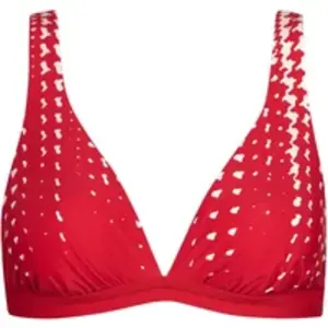 Haut de maillot de bain triangle sans armatures femme Lisca Quito Rouge L 40755LI-rouge pas cher
