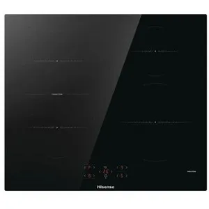 Table de cuisson induction 60cm 4 feux 7200w noir - HI621FM - HISENSE pas cher