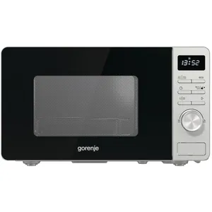 Comparateur de prix : Gorenje Micro Ondes + Gril MO20A4X 733240 800W 20L Autonome Métallique Noir