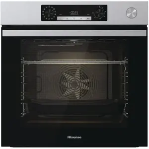 Comparateur de prix : Four intégrable multifonction 77l 60cm hydrolyse inox Hisense BSA66211AX
