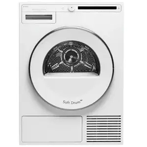Asko T208C.W, Autonome, Charge avant, Blanc, boutons, Droite, 117 L pas cher