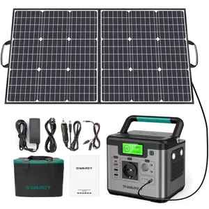 SWAREY S500 PRO Générateur Solaire 220V 518Wh Station D'Énergie avec p...Vendu parcdiscount