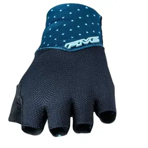 Comparateur de prix : Gants vélo de route Five RC1 Shorty femme noir/bleu- XS