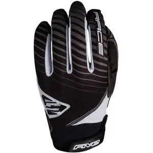 paire de gants longs enfant five race noir blanc
