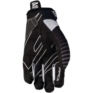 Paire de gants longs enfant five race noir   blanc