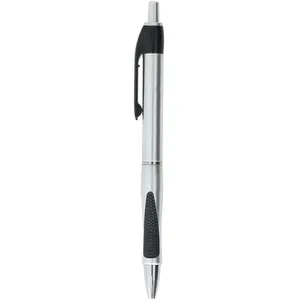 TIPTOP OFFICE stylos à bille rétractables Argenté/noir 0,7 mm PM Bingo Lot de 25Vendu paramazon
