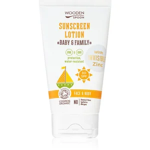 WoodenSpoon Baby & Family lait protecteur solaire SPF 30 150 ml pas cher