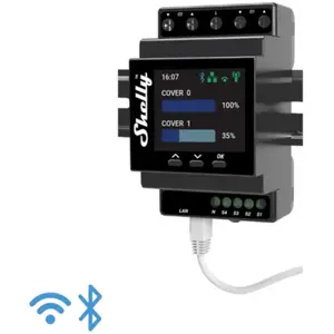 Pro Dual Cover & Shutter pm Contrôleur Bluetooth, Wi-Fi - Shelly pas cher