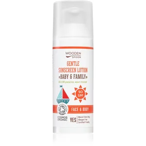 WoodenSpoon Baby & Family lait protecteur solaire pour toute la famill... pas cher
