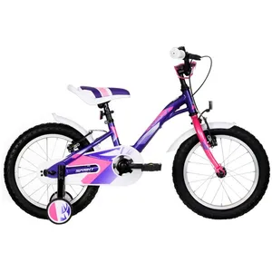 VELO ALICE 16", 1 VT, LILA/PINK pas cher