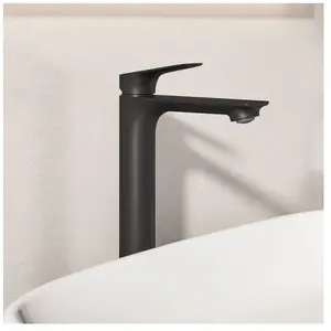 Ceralife c - Mitigeur de lavabo, BlueStart, noir soyeux BE050XG - Idea... pas cher