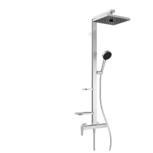 Ideal Standard Alu+ Colonne de douche avec mitigeur monocommande, BE20... pas cher