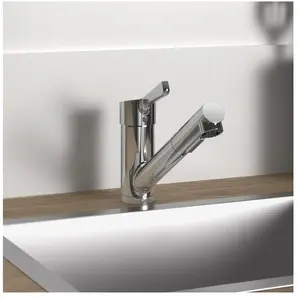 Ideal Standard Ceralife Mitigeur de cuisine pivotant avec douchette ex... pas cher