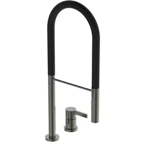 Ideal Standard Gusto Mitigeur de cuisine professionnel, pivotant, BD425A5, pas cher