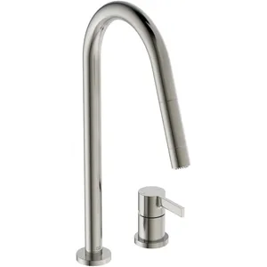 Ideal Standard Gusto Mitigeur de cuisine pivotant, avec douchette extractible, BD424GN, pas cher