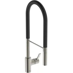 Ideal Standard Gusto Mitigeur de cuisine semi-professionnel, pivotant, BD421GN,