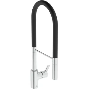 Ideal Standard Gusto Mitigeur de cuisine semi-professionnel, pivotant, BD421AA, pas cher