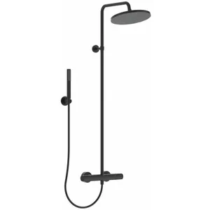 IDEAL STANDARD BC748XG CERATHERM T25 SYSTÈME DE DOUCHE, SILK BLACK pas cher