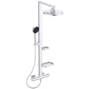 Colonne de douche - Alu+ Ideal Standard Jets multiples pas cher