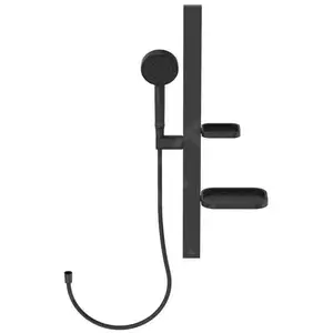 Ideal Standard BD586XG Alu+ Barre de Douche, Noir Soie pas cher