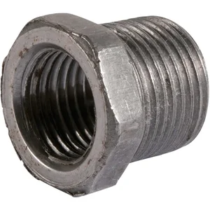 Raccord fonte noire droit à visser - M 1/2' - F 3/8' - N° 241 - Atusa