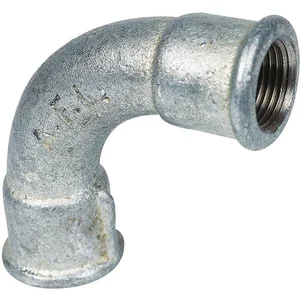 Raccord fonte galva coudé 90° à visser - f 1'1/4 - Grand rayon - n° 2Vendu parmanomano