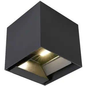 V-TAC VT-11109-B 11885 Projecteur mural solaire avec détecteur de mouvements blanc neutre noirVendu paramazon