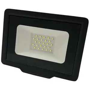 Projecteur LED 50W Noir Étanche IP65 - Marque OPTONICA - Blanc Chaud 2...Vendu parcarrefour