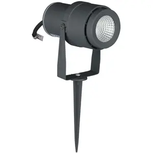 Spot de jardin à led 12W avec piquet gris vert IP65 - V-tacVendu parkaufland