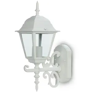 VTAC E27 Luminaires d'extérieur - Appliques - Haut - Blanc mat - IP44 pas cher