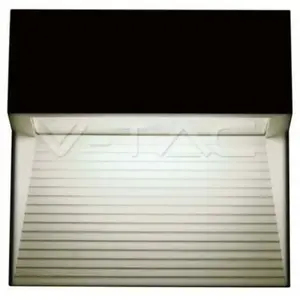 Led square step light stairs 3w 3000k ip65 black vt-1172 1398 - V-tacVendu parkaufland