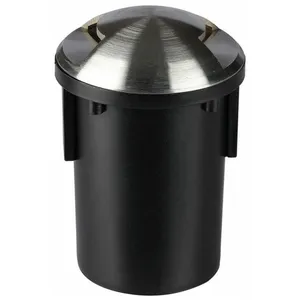 V-TAC Douille ronde MR16 (Max 20W) noire et acier avec 2 faisceaux lumineux ... pas cher
