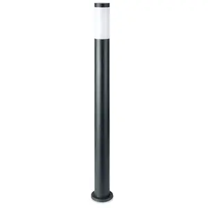 V-tac - Lampadaire led 110cm avec douille E27 (max 60W) en acier inoxy...Vendu paramazon