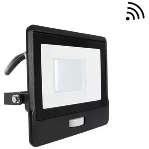 Comparateur de prix : V-tac VT-138S-1 LED schijnwerper met sensor - 30 W - 2340 Lm - 4000K -...