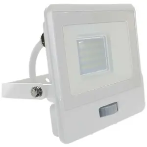 V-TAC Projecteurs led avec capteur pir - Samsung - IP65 - Blanc - 20W ...Vendu paramazon