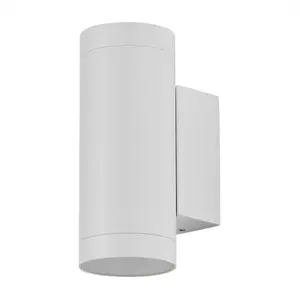 Comparateur de prix : V-tac 2Luminaire mural double led GU10 et GU5.3 (MR16) blanc opaque IP54