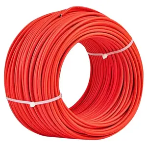 V-tac - Panneau solaire - Câbles et connecteurs - 6 sq.mm - Rouge - 10... pas cher