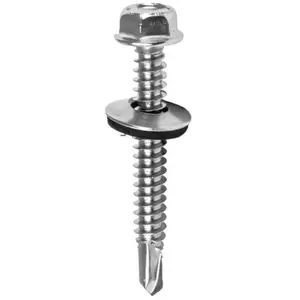 V-tac Vis M6 x 50mm avec joint pour la fixation de modules photovoltaà¯ques 30pcs