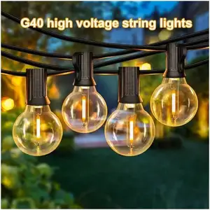 Guirlande Lumineuse Extérieure LED Guinguette 15M - BLEOSAN - 25 Ampou...Vendu parcdiscount
