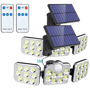 BLEOSAN Lot de 2 Lampes Solaires Exterieur avec Détecteur de Mouvement...Vendu parcdiscount