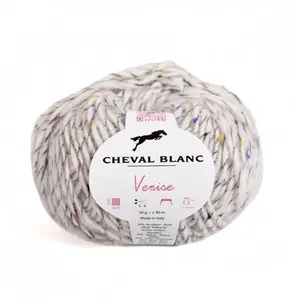 Pelote de laine Venise - Cheval Blanc(...) - Blanc (016 - NATUREL) pas cher