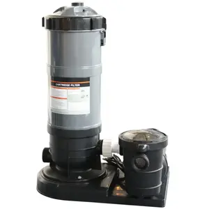 O'CLAIR Groupe de filtration plati clair à cartouche - 8.1 m³/h + raccordsVendu parcdiscount