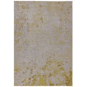 Novatrend Tapis de salon moderne jaune 120x170 cm pas cher