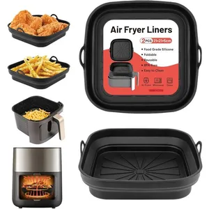 PATBRELA Friteuse à air sans huile 9 L Air Fryer 1900 W avec Fenêtre T...